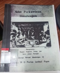 Adat Perkawinan Simalungun