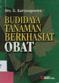 Budidaya Tanaman Berkhasiat Obat