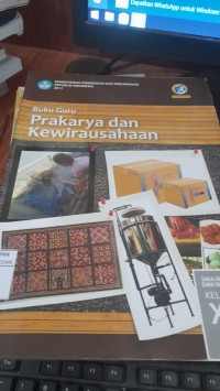 Buku Guru Prakarya dan kewirausahaan XI