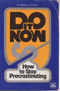 Image of Do It Now How to Stop Procrastinating