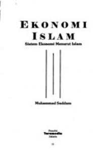 e-book Ekonomi Islam