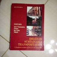 Essays In Sustainable Transportation