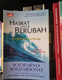 HASRAT UNTUK BERUBAH