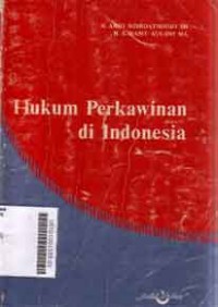 Hukum Perkawinan di Indonesia