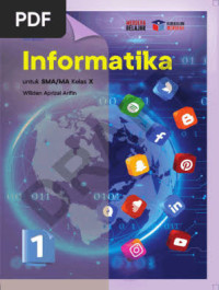 Image of INFORMATIKA 1 UNTUK SMA/MA KELAS X KURIKULUM MERDEKA