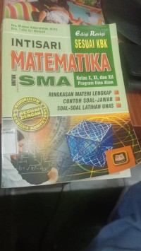 Intisari Matematika SMA