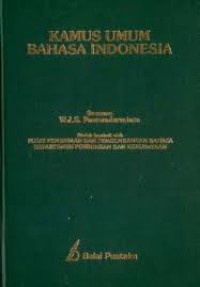 Kamus Umum Bahasa Indonesia