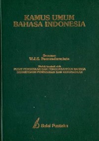 Kamus umum bahasa indonesia