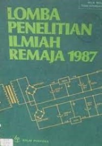 Lomba Penelitian Ilmiah Remaja 1987