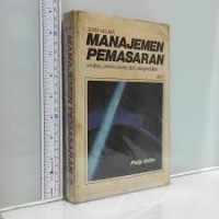 Manajemen Pemasaran