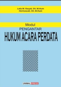 e-book MODUL PENGANTAR HUKUM ACARA PERDATA