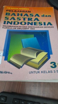 Pelajaran bahasa dan sastra indonesia