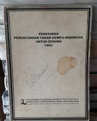 Peraturan Perencanaan Tahan Gempa Indonesia Untuk Gedung 1981