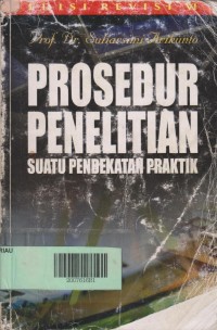 Prosedur penelitian