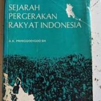 Sejarah Pergerakan Rakyat Indonesia