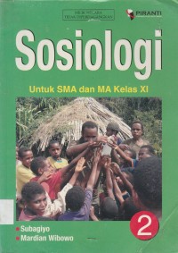 SOSIOLOGI 2 Untuk SMA Dan MA Kelas XI