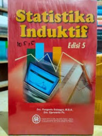 Image of Statistika Induktif