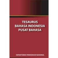 e-book TESAURUS BAHASA INDONESIA PUSAT BAHASA